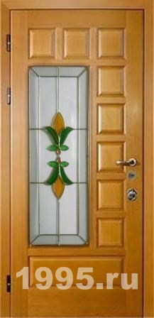 Двери с витражами