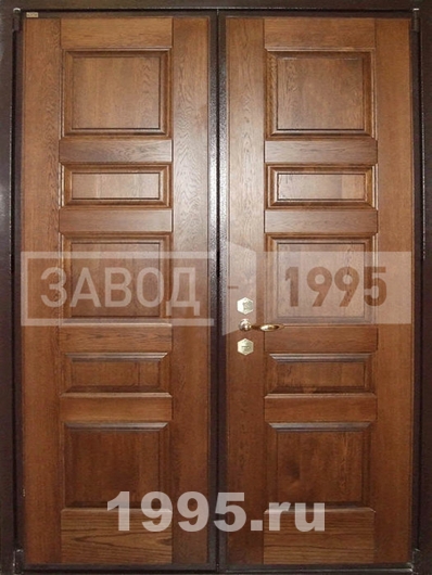 Двустворчатая дверь металлическая Двустворчатая дверь металлическая