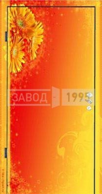 Фотопанель Оранжевые цветы Фотопанель Оранжевые цветы