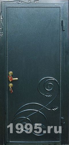 Стальные двери с ковкой и порошком Стальные двери с ковкой и порошком