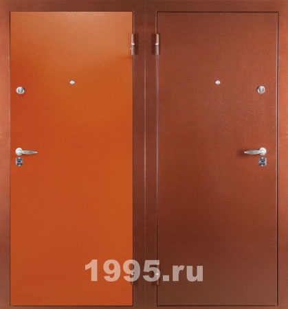 Недорогие двери с порошковым напылением Недорогие двери с порошковым напылением