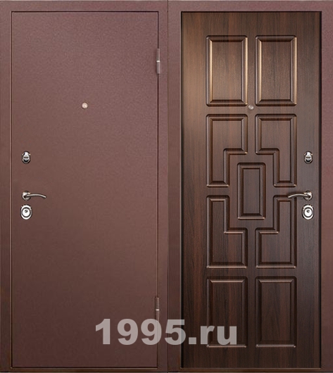 Двери с порошковым напылением № 35 Двери с порошковым напылением № 35