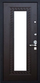 Квартирные металлические двери с зеркалом № 9
