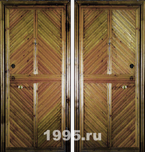 Входные двери в баню с евровагонкой Входные двери в баню с евровагонкой