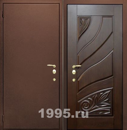 Двери с МДФ и порошком № 8 Двери с МДФ и порошком № 8