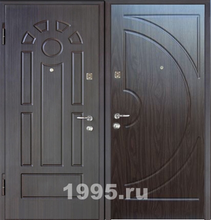 Металлические двери МДФ в коттедж Металлические двери МДФ в коттедж