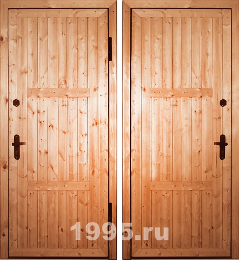 Металлическая дверь с евровагонкой № 6 Металлическая дверь с евровагонкой № 6