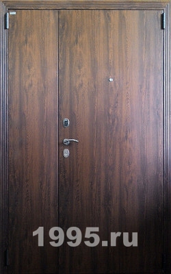 Двустворчатая дверь с ламинатом № 10 Двустворчатая дверь с ламинатом № 10