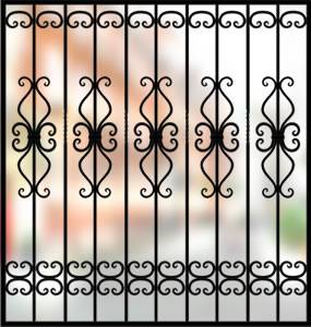 Сварная решетка на окно «Флоренция» Сварная решетка на окно РС-27
