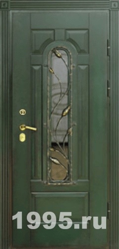 Дорогие входные двери с ковкой Дорогие входные двери с ковкой