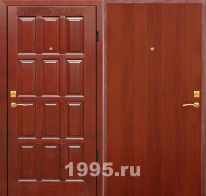 Дверь эконом класса с ламинатом № 17 Дверь эконом класса с ламинатом № 17