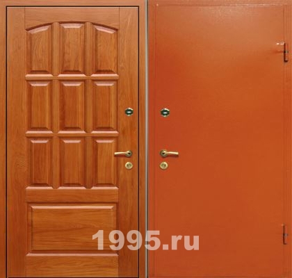 Дверь с МДФ и порошковым напылением №9 Дверь с МДФ и порошковым напылением №9