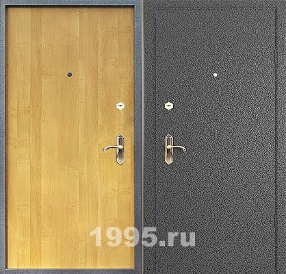 Стальные недорогие уличные двери