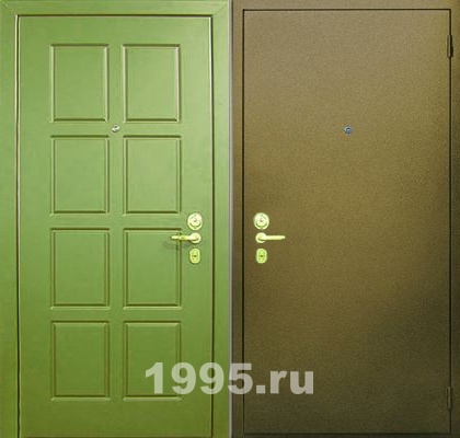 Дверь с порошковым напылением + МДФ №31 Дверь с порошковым напылением + МДФ №31