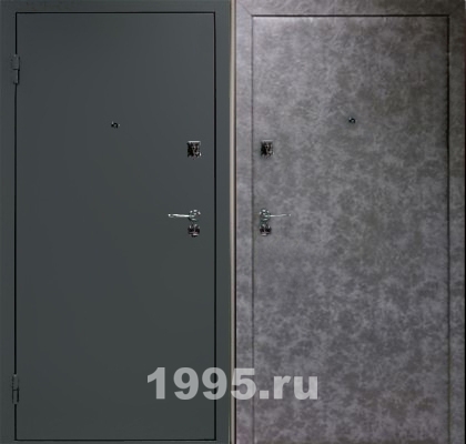 Двери эконом класса с порошковым напылением Двери эконом класса с порошковым напылением