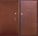 Металлические двери эконом класса № 17