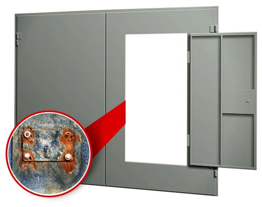 Ржавчина и коррозия на воротах