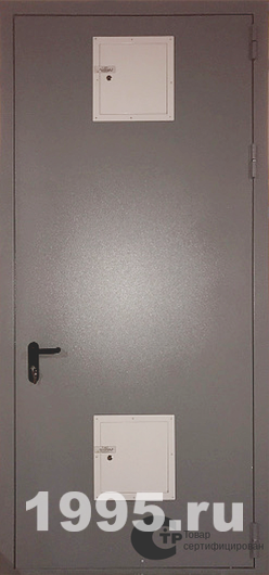 Противопожарная дверь со стыковочным узлом Противопожарная дверь со стыковочным узлом