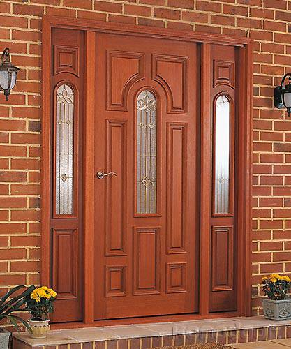 Двери с витражами