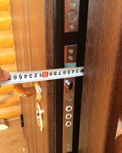 Толщина двери Толщина двери