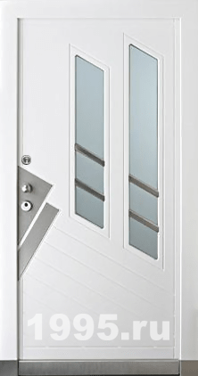 Дверь со стеклом и МДФ в квартиру Дверь со стеклом и МДФ в квартиру