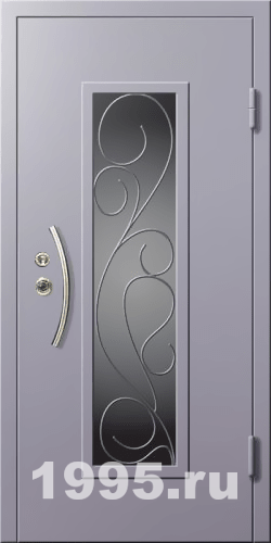 Стальные двери со стеклом Стальные двери со стеклом