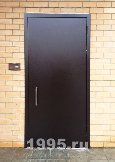 Однопольная тамбурная дверь с порошковым напылением Однопольная тамбурная дверь с порошковым напылением