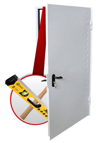 Замер и установка противопожарной двери Замер и установка противопожарной двери