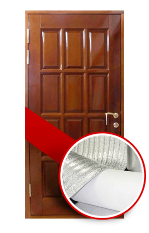 Фольгированный утеплитель для двери Фольгированный утеплитель для двери