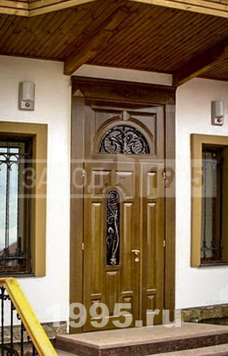 Входная дверь с фрамугой Входная дверь с фрамугой