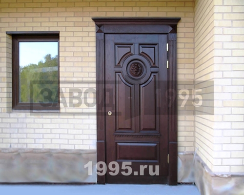 Массив дуба с резьбой Массив дуба с резьбой