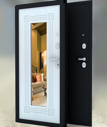 Двери с зеркалом Двери с зеркалом