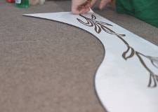 Нанесение рисунка Нанесение рисунка